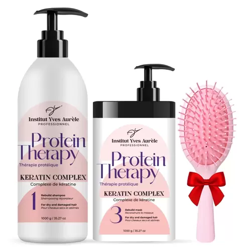 EXKLUZÍV PROTEIN THERAPY KÉSZLET (2x1000g) + AJÁNDÉK (hajkefe)